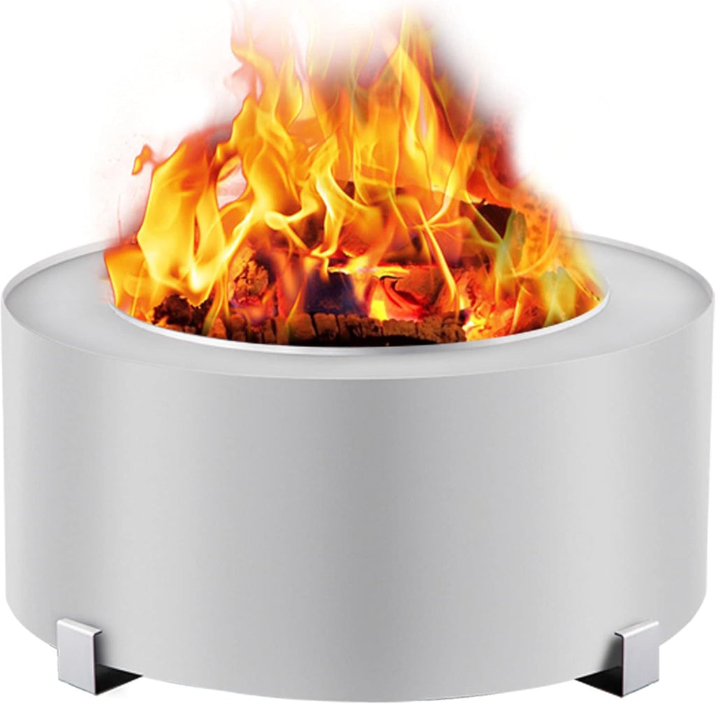 Stainless Steel Smokeless Fire Pit X64502