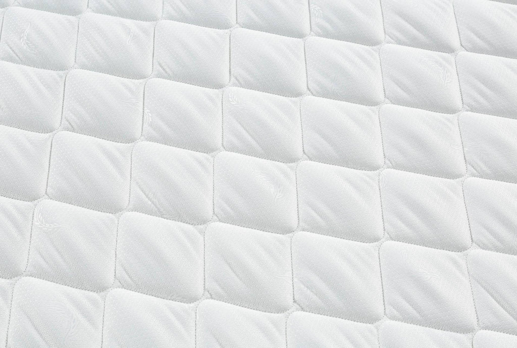 King Mattress White Fabric C3435