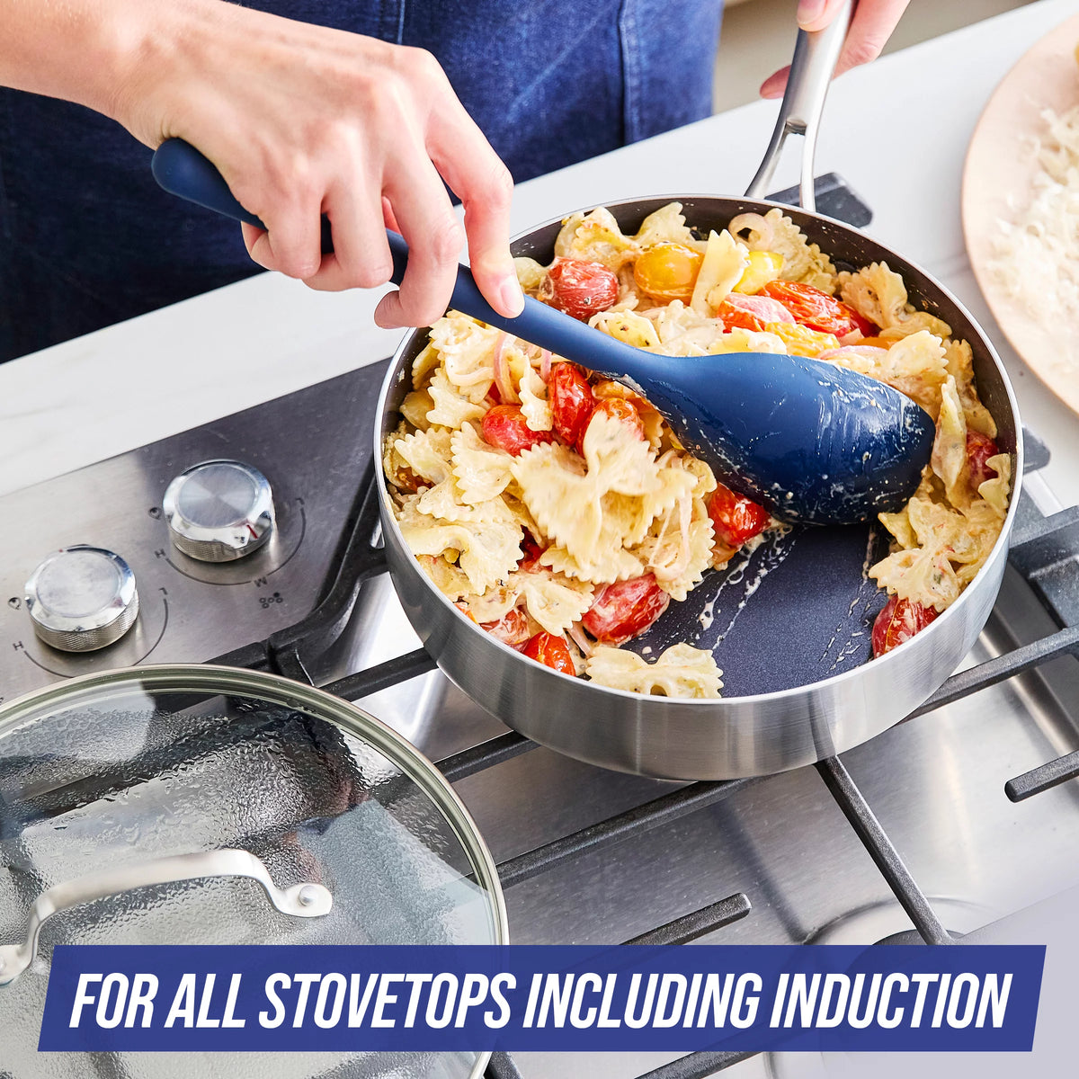 10pc Stainless Steel Cookware Set J835