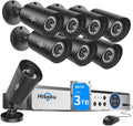 5MP 8 Channel Security Camera System with 3TB Hard Drive Q437921