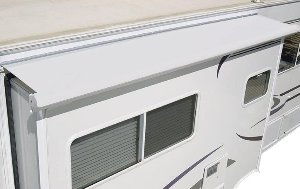 Black Vinyl RV Slideout Awning Fabric Replacement Pack of 2 J933529