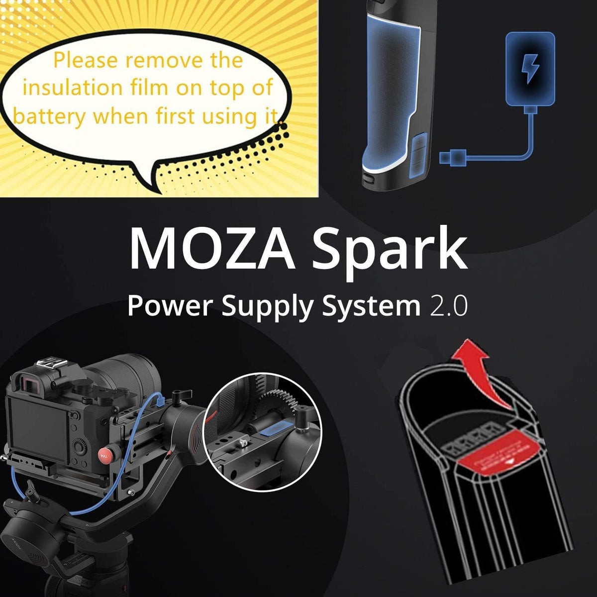 3-Axis Handheld Gimbal Stabilizer K757