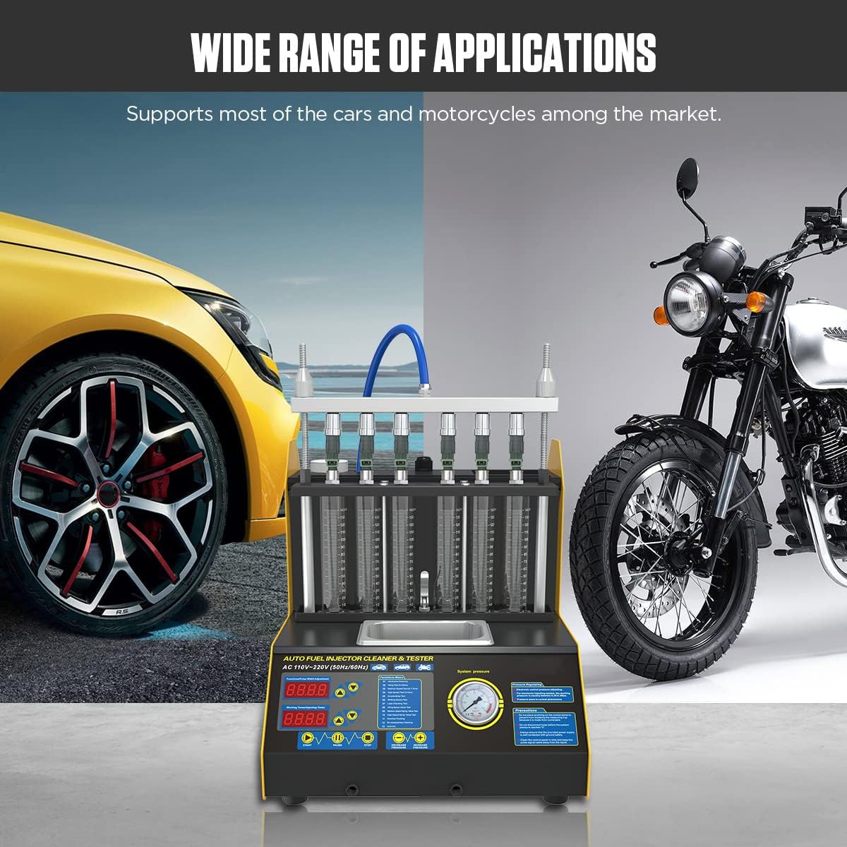 Fuel Injector Cleaner and Tester 110V L84708