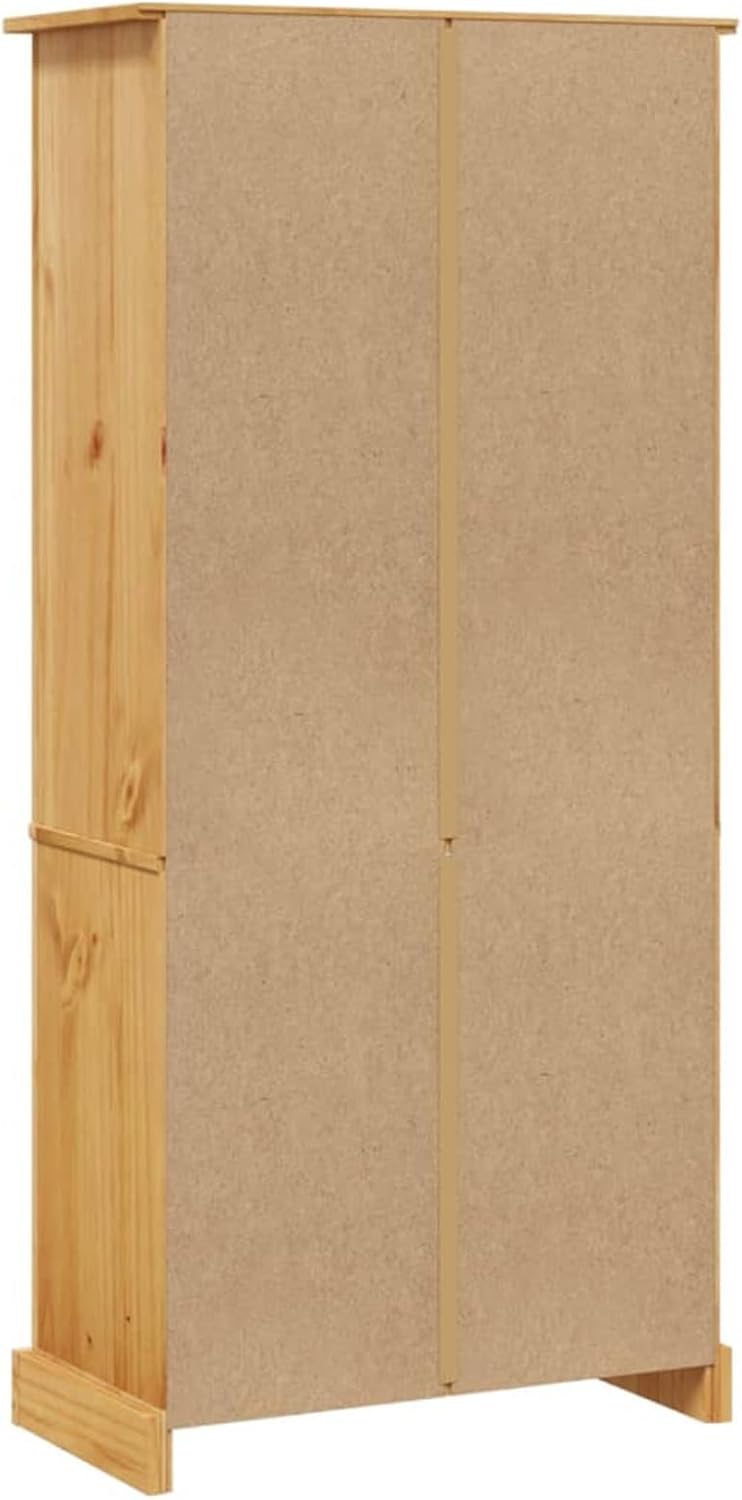 5-Tier Brown Bookcase W676