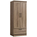Wardrobe Armoire with 1-Drawer in Salt Oak L284921