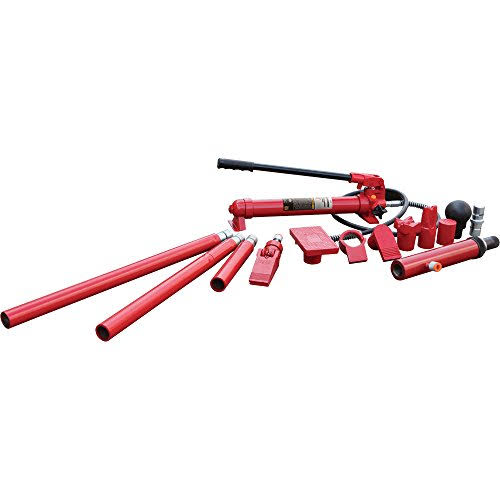 Hydraulic Portable Ram Kit 10-Ton 16 Pieces P8197