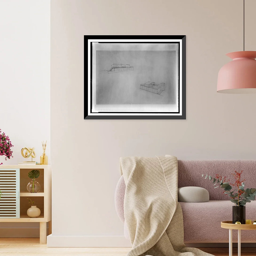 17-7/8" x 21-7/8" Framed Print E889