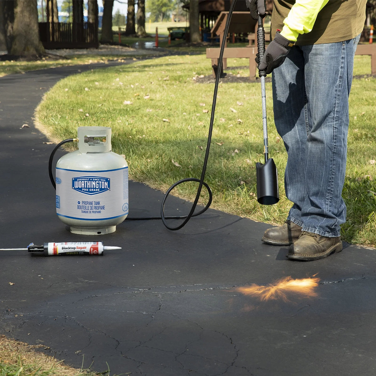 20-Pound Refillable Propane Tank I6641