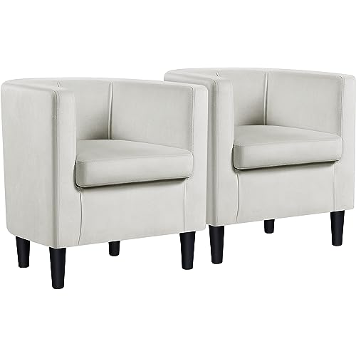 Olive Green Velvet Barrel Chair Q421072