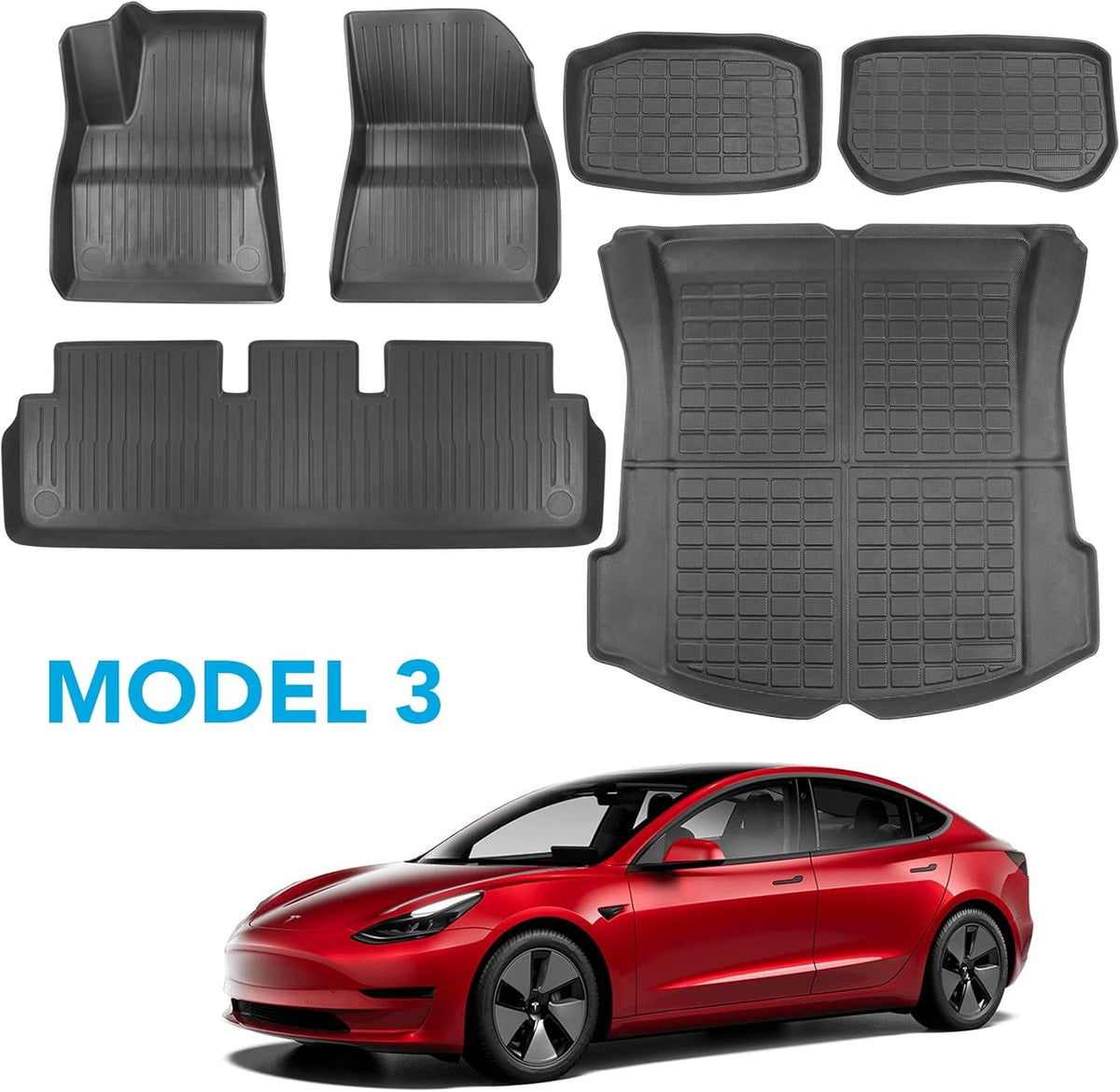 All-Weather Floor Mats Set B1113