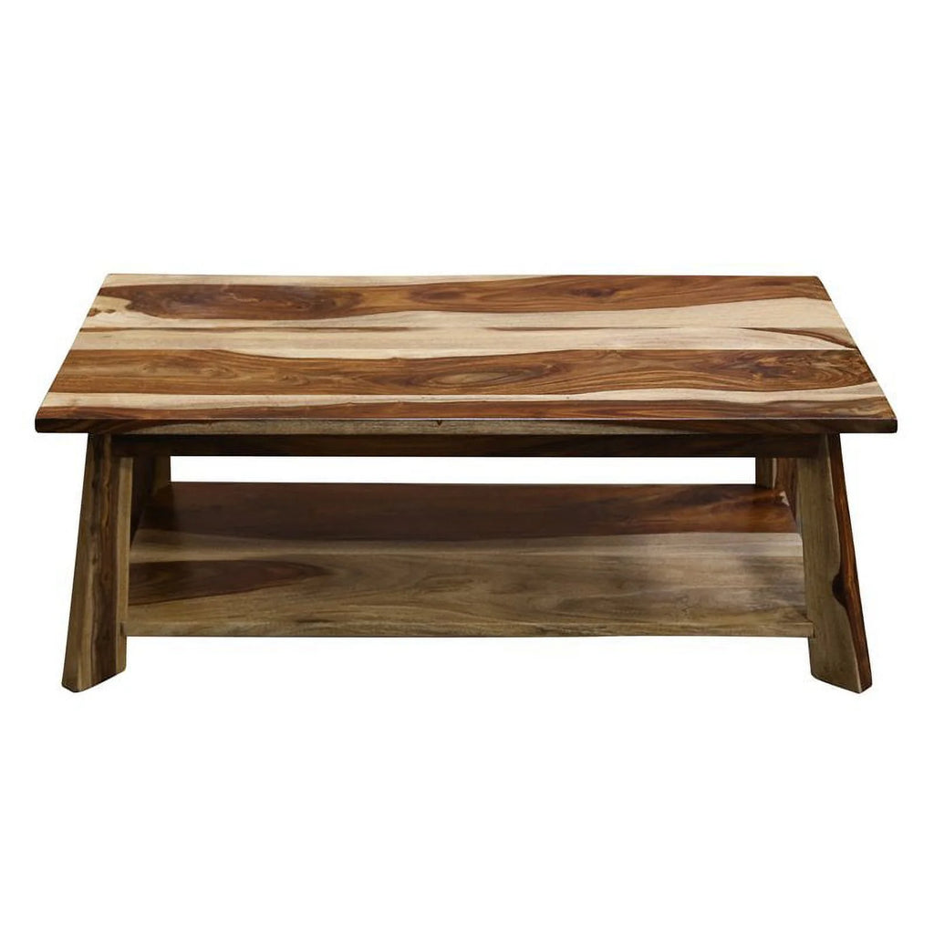 Solid Sheesham Wood Coffee Table N2348