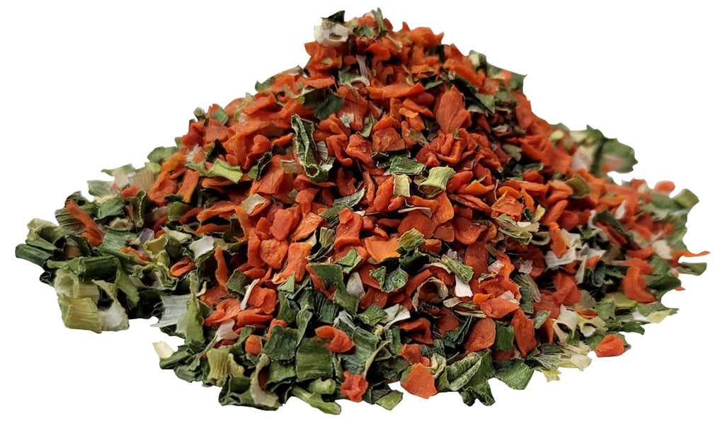 Dried Carrots & Green Onions Soup Mix 2 Pounds Dehydrated Vegetable Flakes T333689