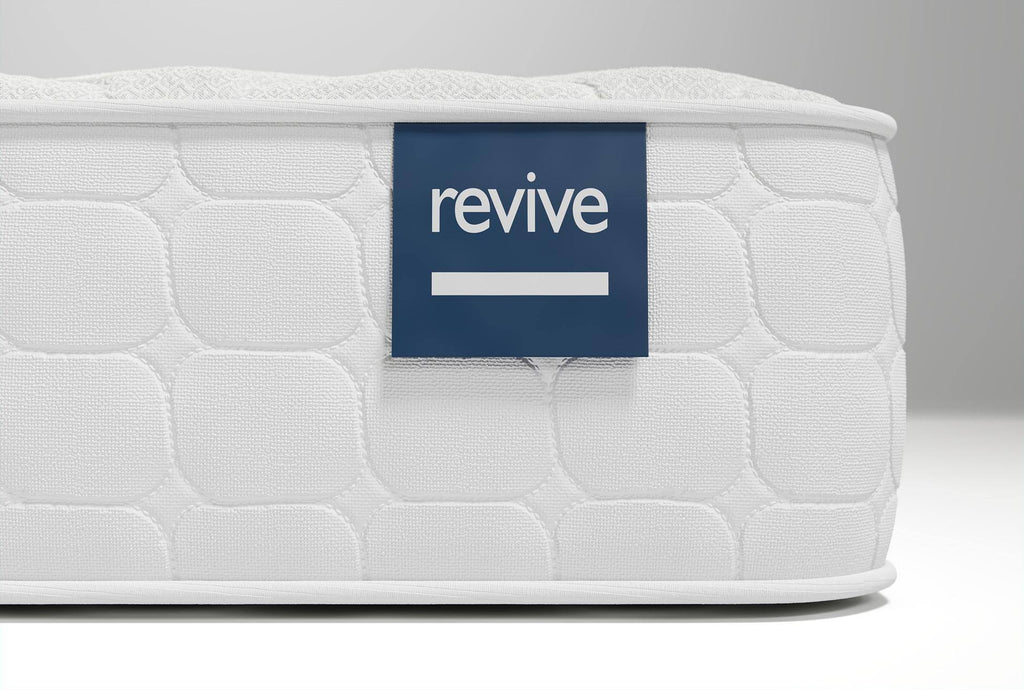 King Mattress White Fabric C3435