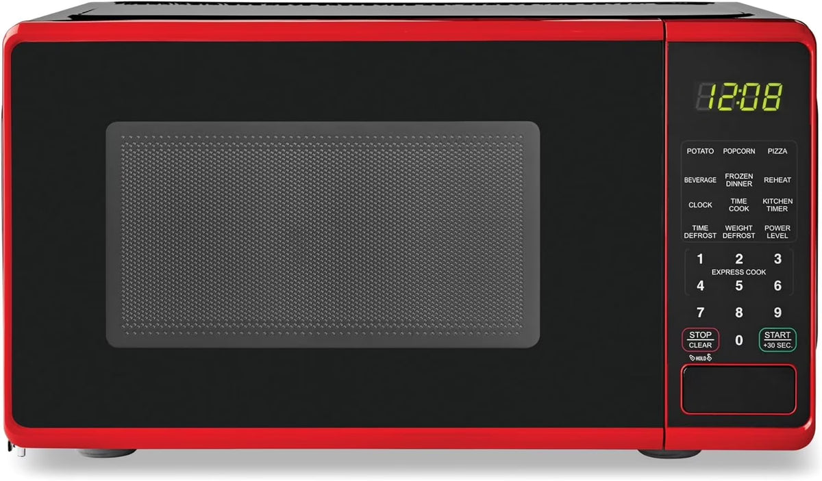 Red Countertop Microwave Oven X682724
