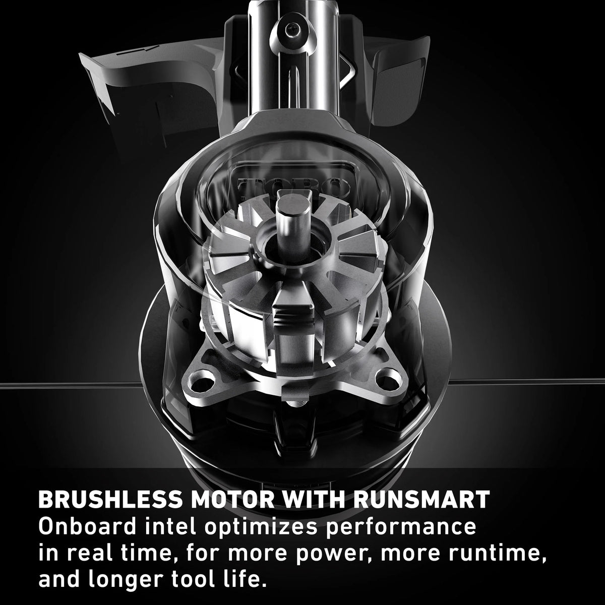 60V Brushless String Trimmer with Battery & Charger J518