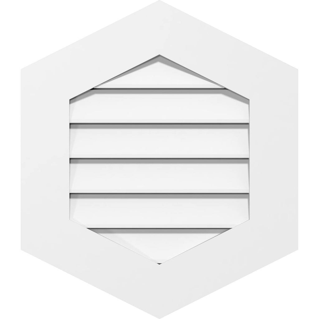 PVC Gable Vent A7781