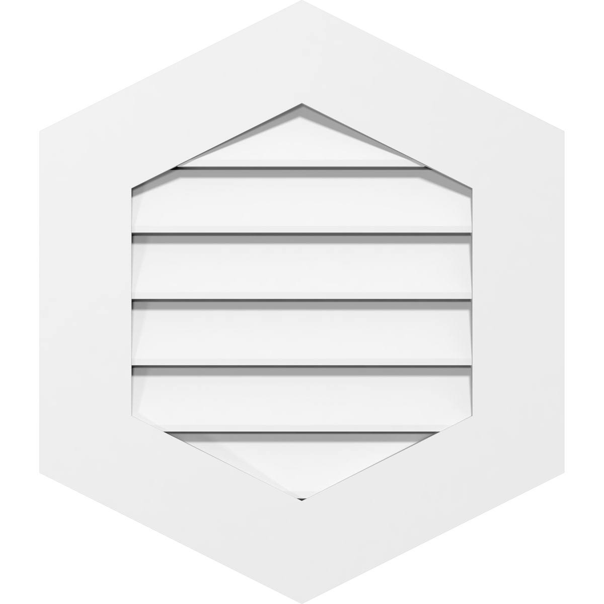 PVC Gable Vent A7781