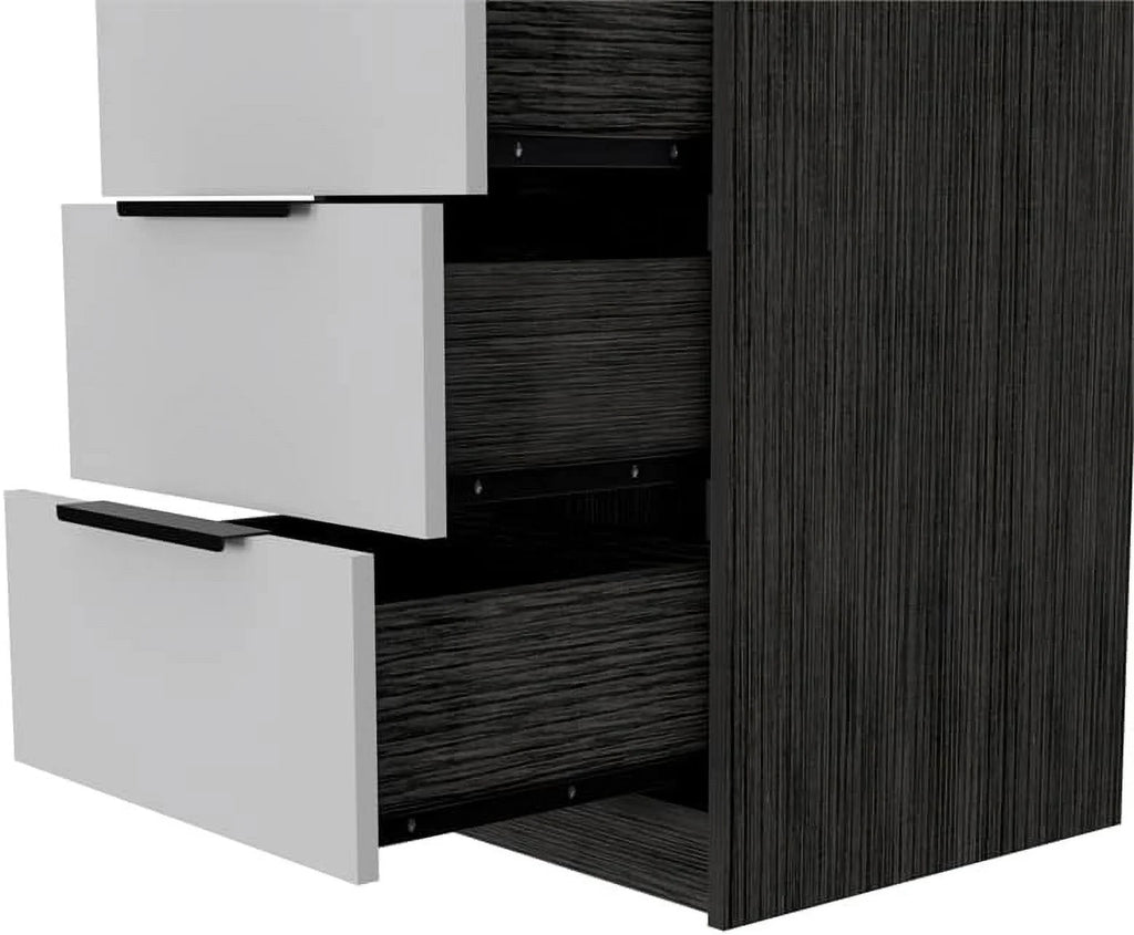 Modern 5-Drawer Engineered Wood Dresser E346490