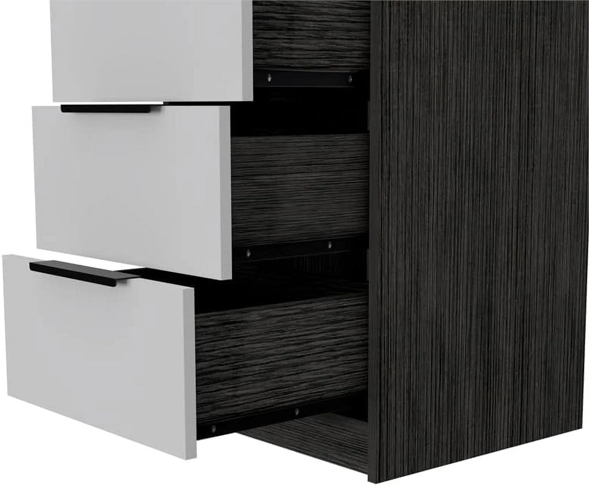 Modern 5-Drawer Engineered Wood Dresser E346490