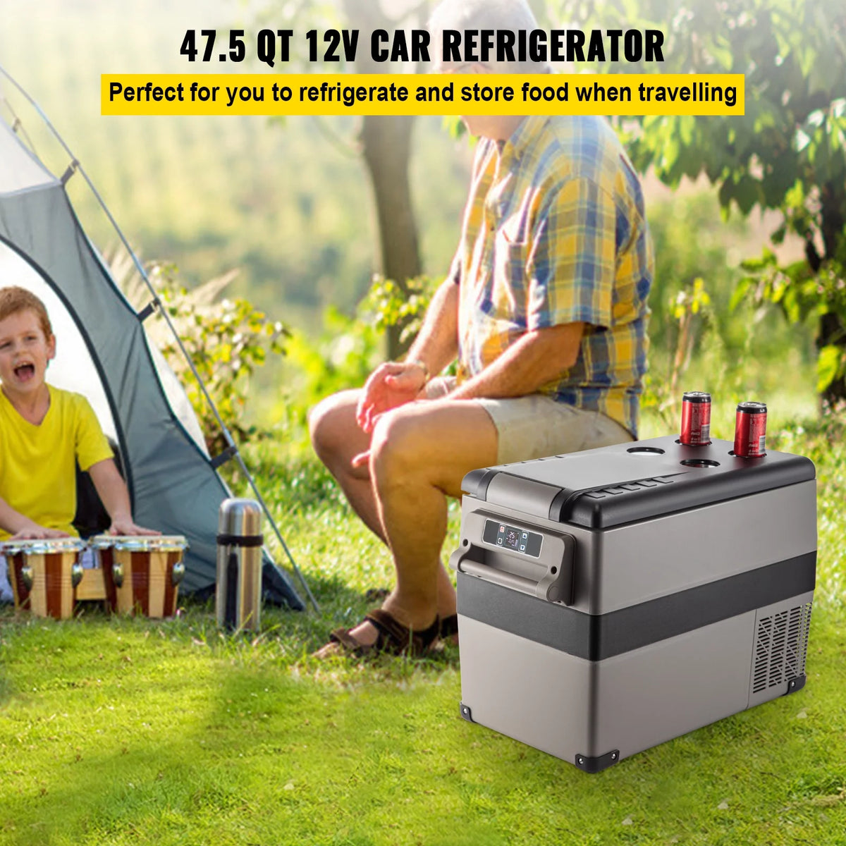 20L Portable Compact Refrigerator Freezer O48479