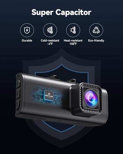 4K Dash Cam Front Rear with 32GB Card A25214