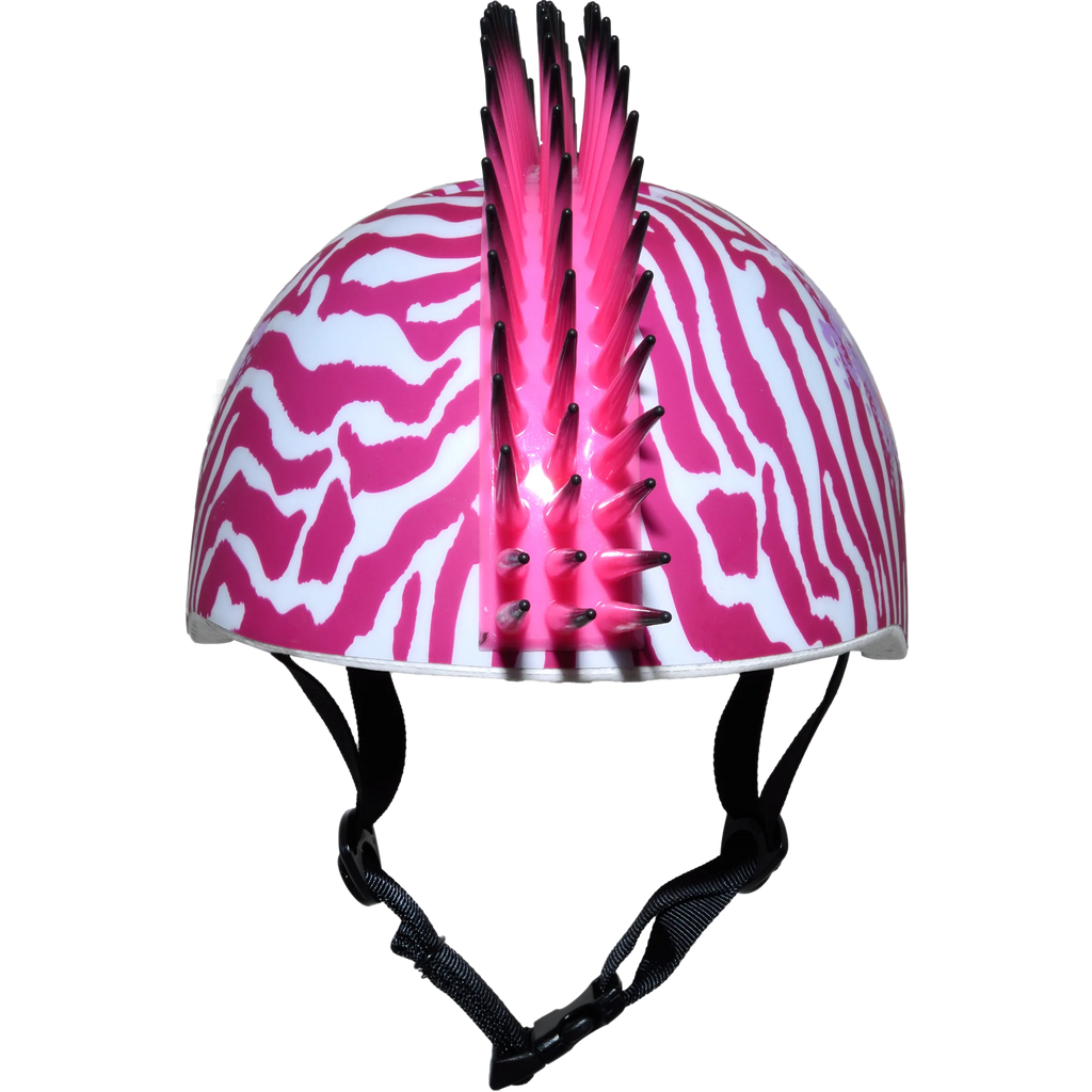 Zebra Mohawk Helmet, Child 5+ (50-54cm) K546
