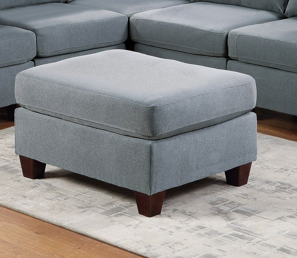 Modular Sectional 6pc Set Gray V67891
