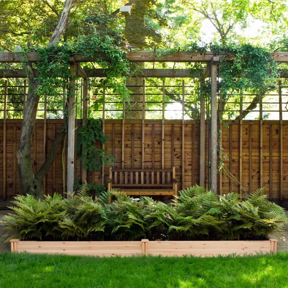 Wooden Raised Garden Bed Planter Box T956222