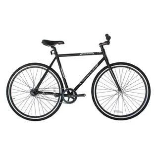 Black 700c 57cm Steel Frame Fixed Gear Bicycle R69185