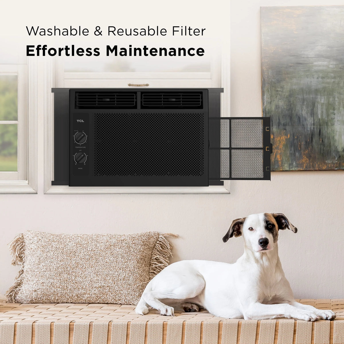 5,000 BTU Mechanical Window Air Conditioner W7872