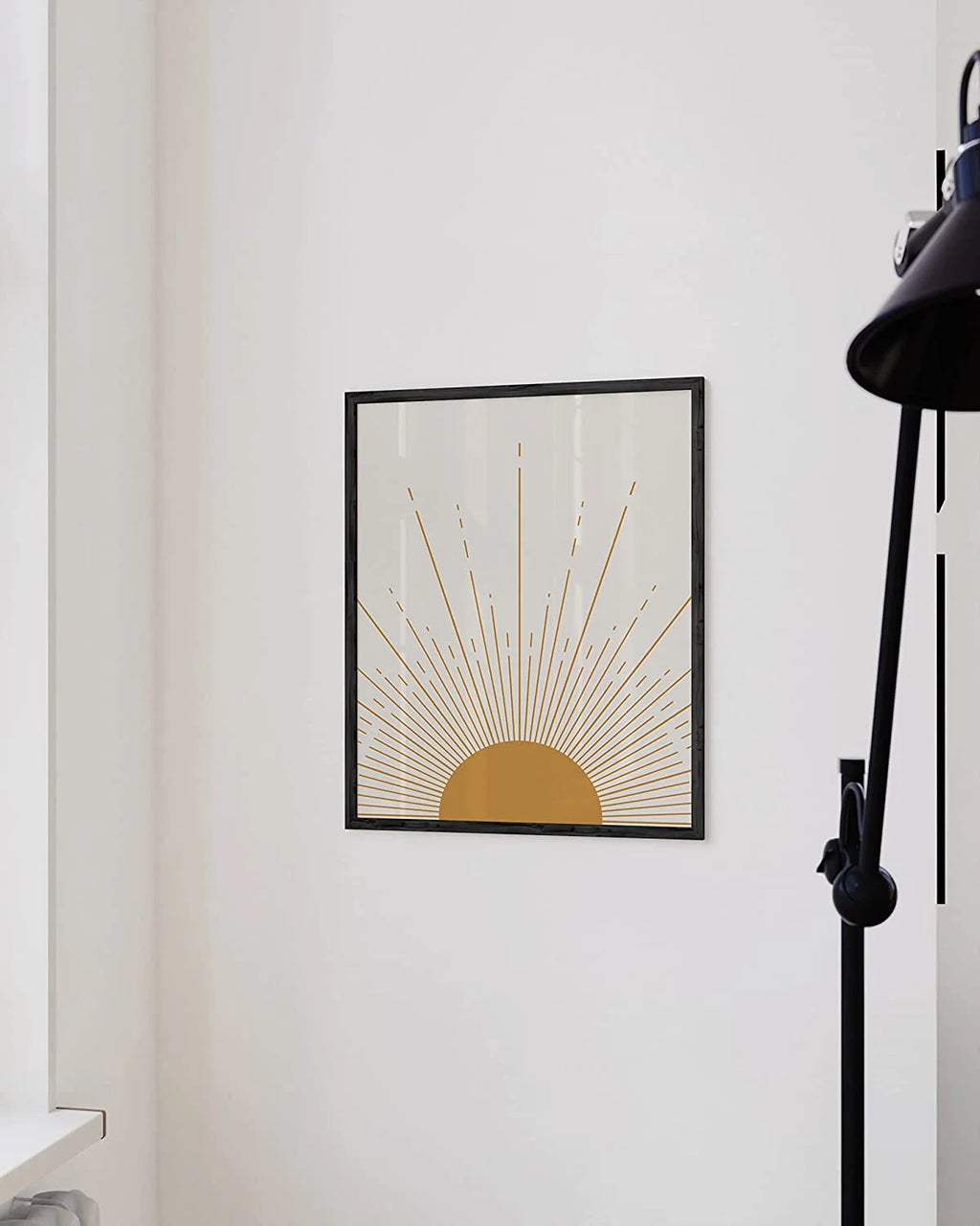Minimalist Mid Century Modern Wall Art UNFRAMED 16"x20" G7085