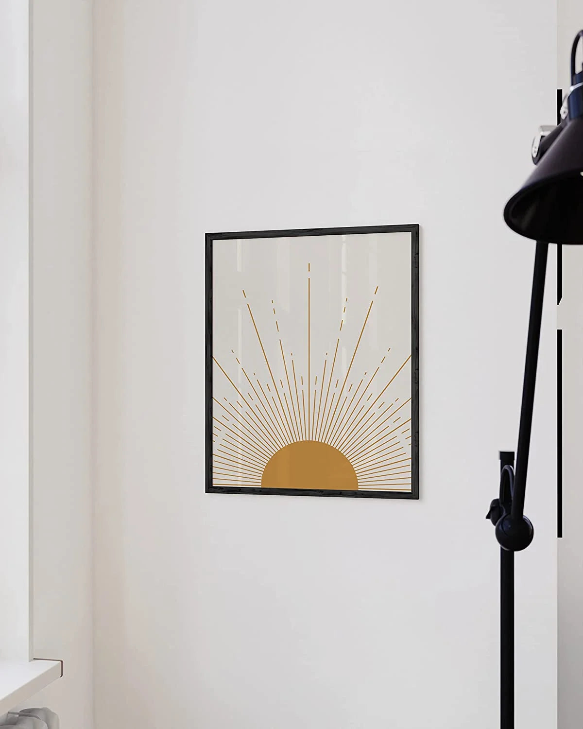 Minimalist Mid Century Modern Wall Art UNFRAMED 16"x20" G7085