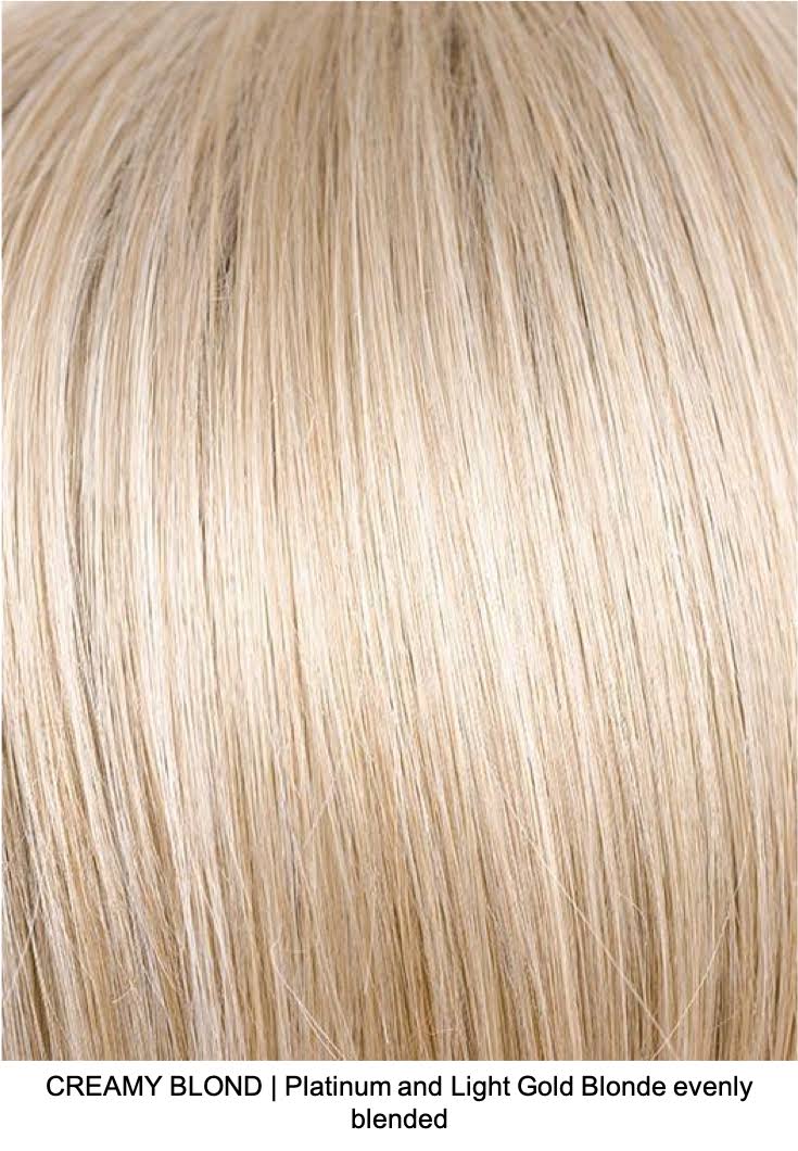 Creamy Blond Synthetic Wig J24943