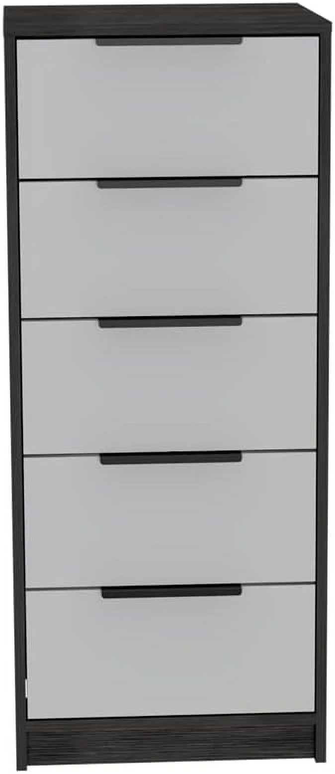 Modern 5-Drawer Engineered Wood Dresser E346490