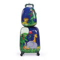 White 2pc Hard Side Carry On Luggage Set S4774
