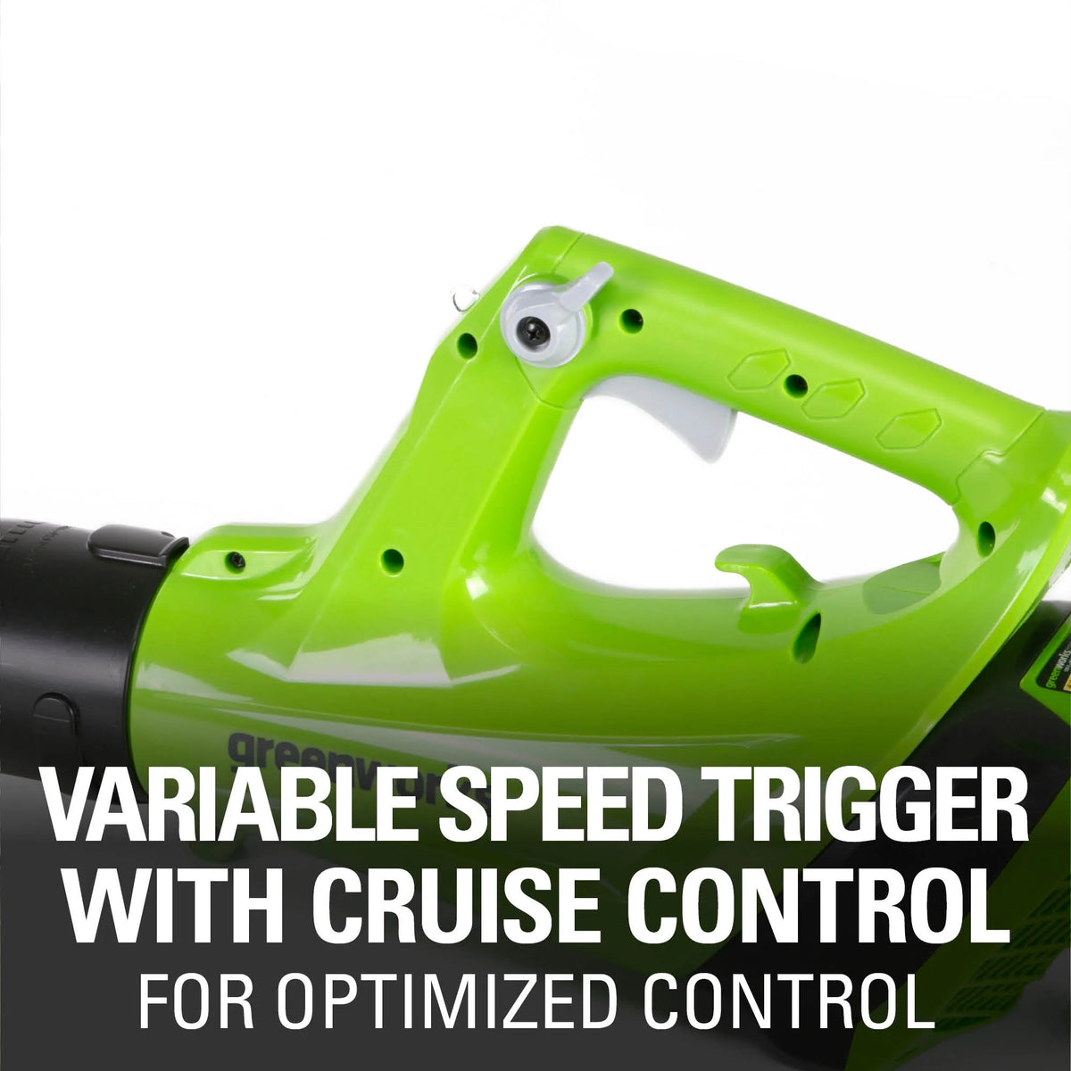 9 Amp 530 CFM Corded Electric Axial Leaf Blower H56716