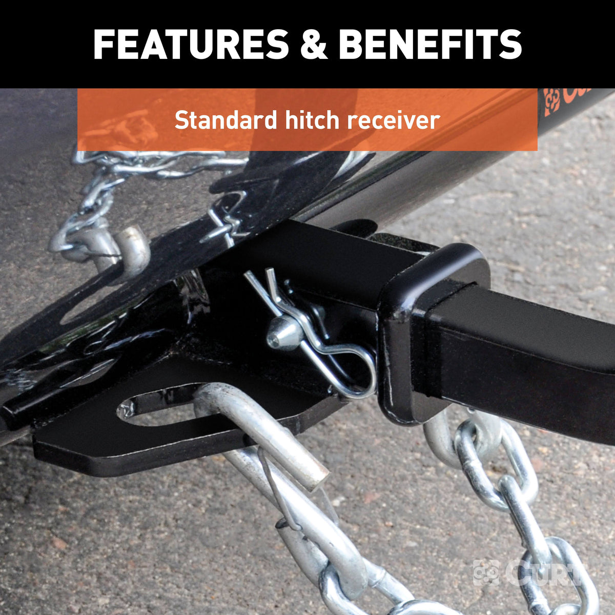 Class 2 Trailer Hitch with Ball Mount A26431