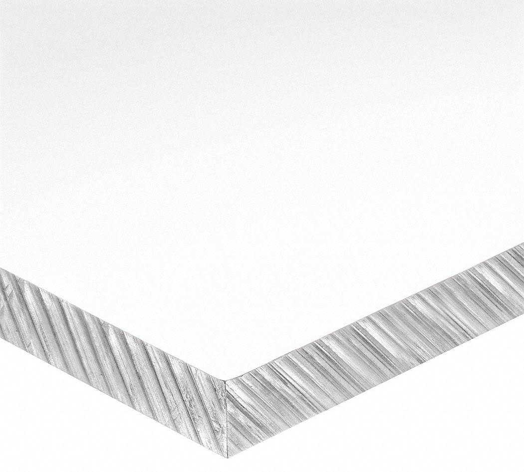 Clear Polycarbonate Sheet 48x22L x 48x22W x 3/32 Thick B880087