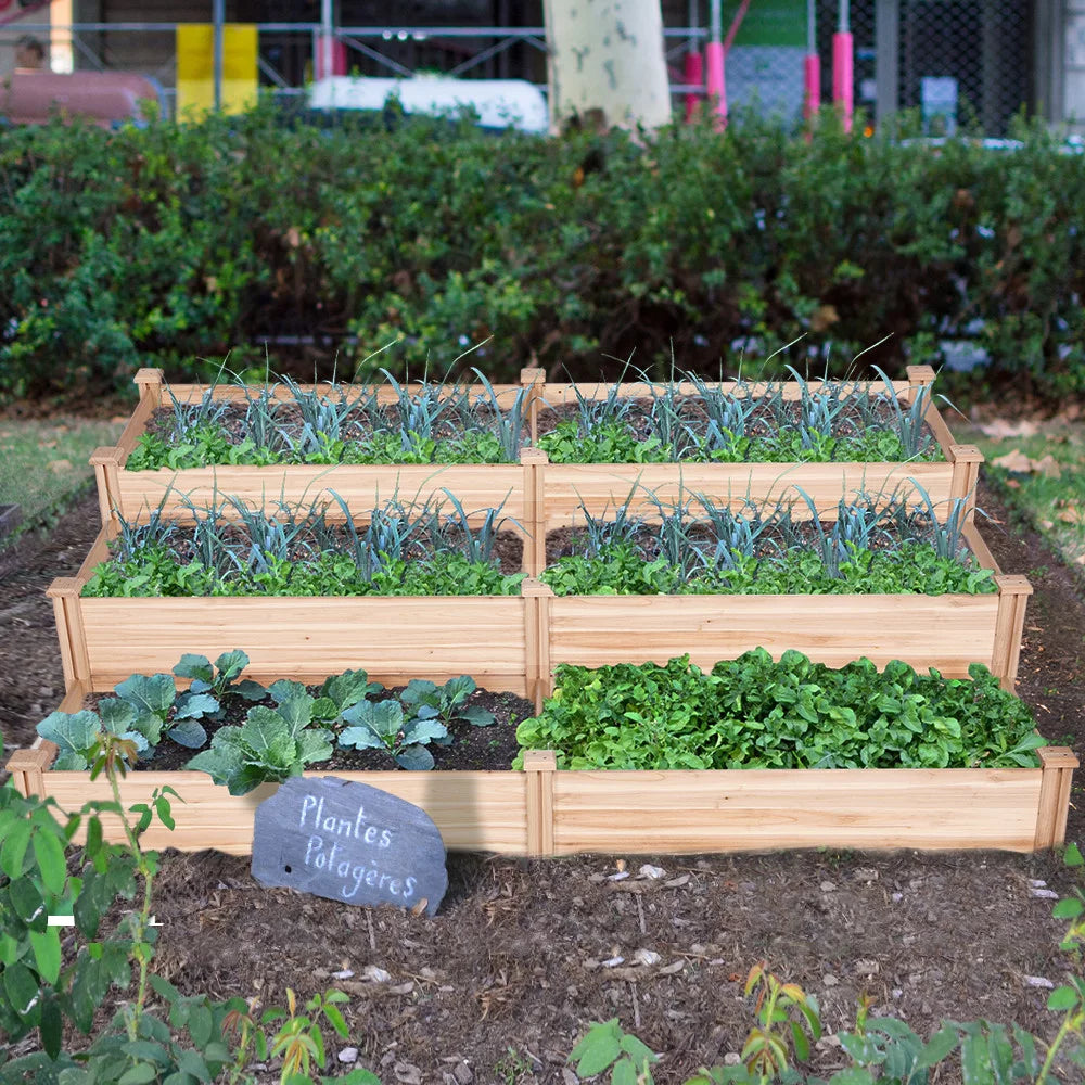 Wooden Raised Garden Bed Planter Box T956222
