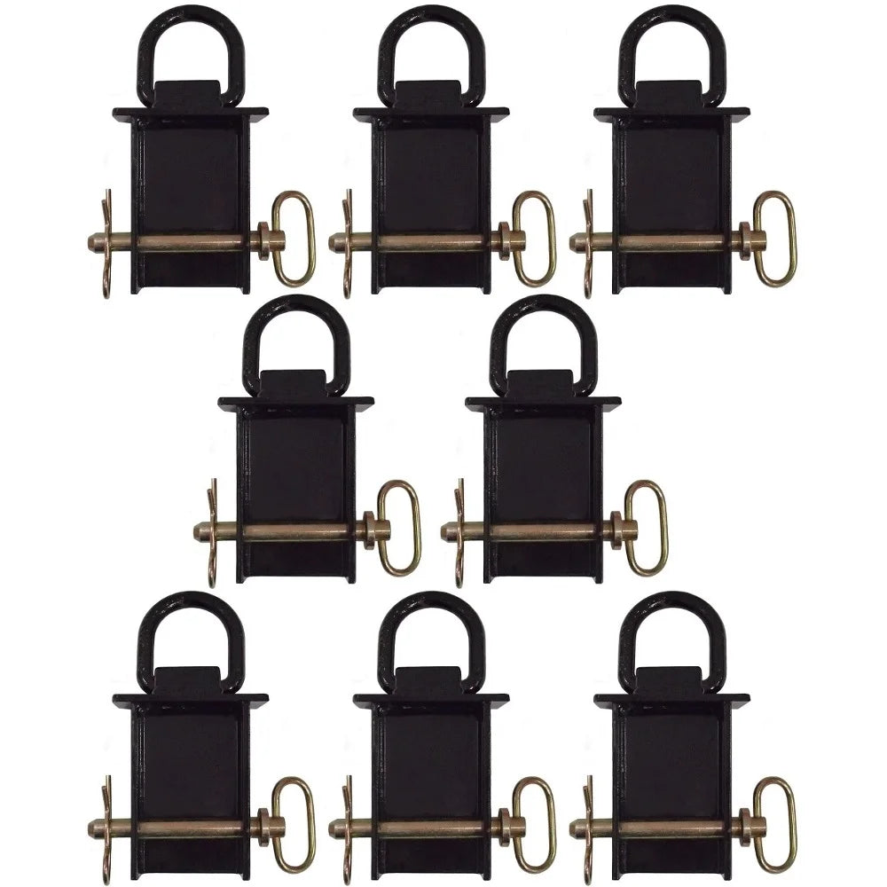 8 Removable D-Ring Stake Pockets for Flat Beds and Utility Trailers N260