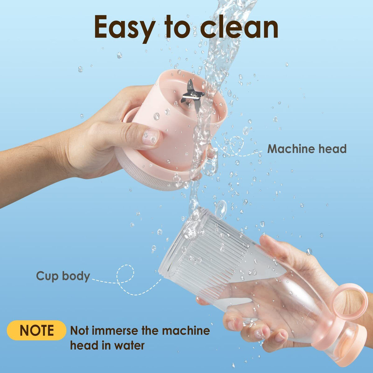 USB Rechargeable Portable Personal Mini Blender G19914