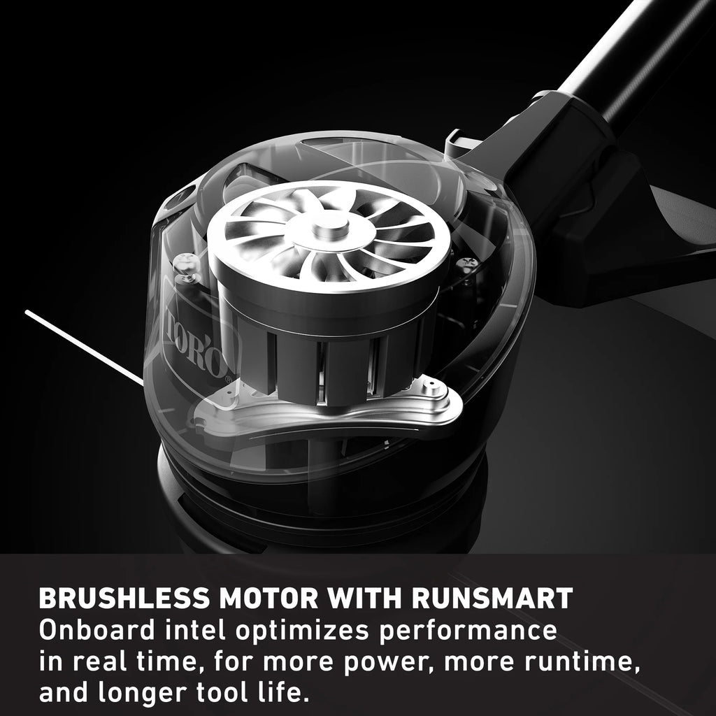 60V Brushless String Trimmer with Battery & Charger J518