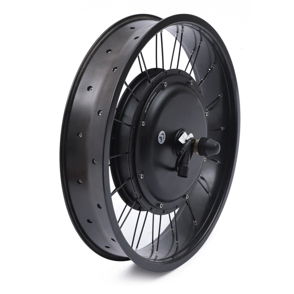 20" Electric Bicycle Front Wheel Conversion Kit Fat Tire 1000W 48V J6371