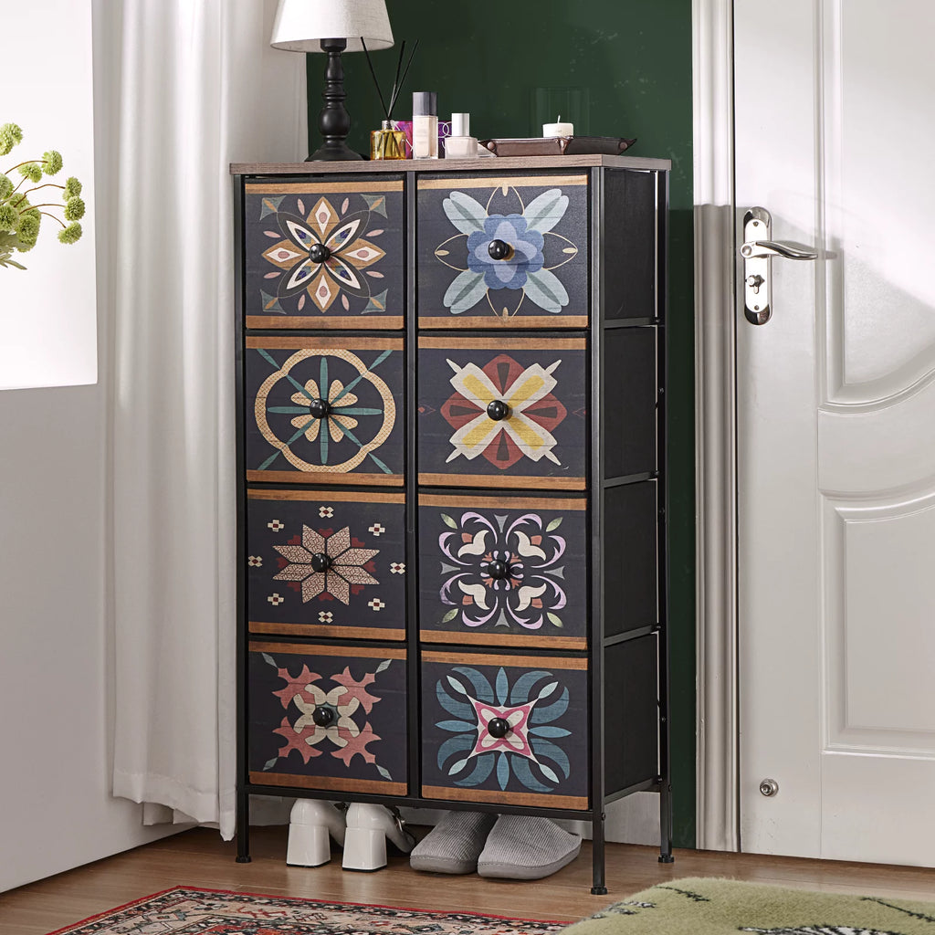 8 Drawer Colorful Dresser R5794