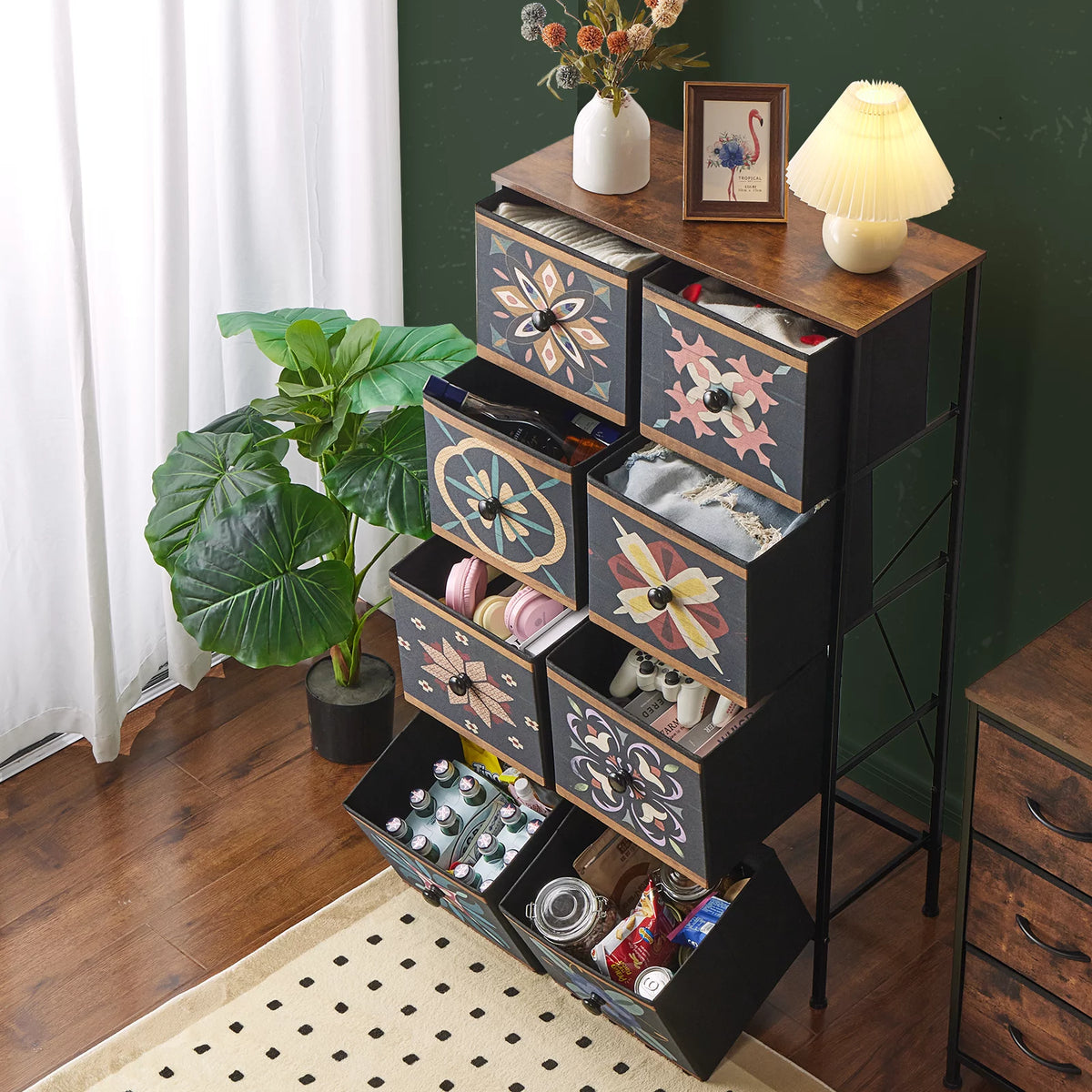 8 Drawer Colorful Dresser R5794