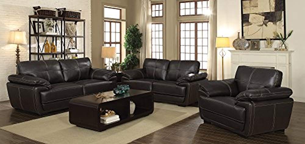 Brown Arm Sofa G820