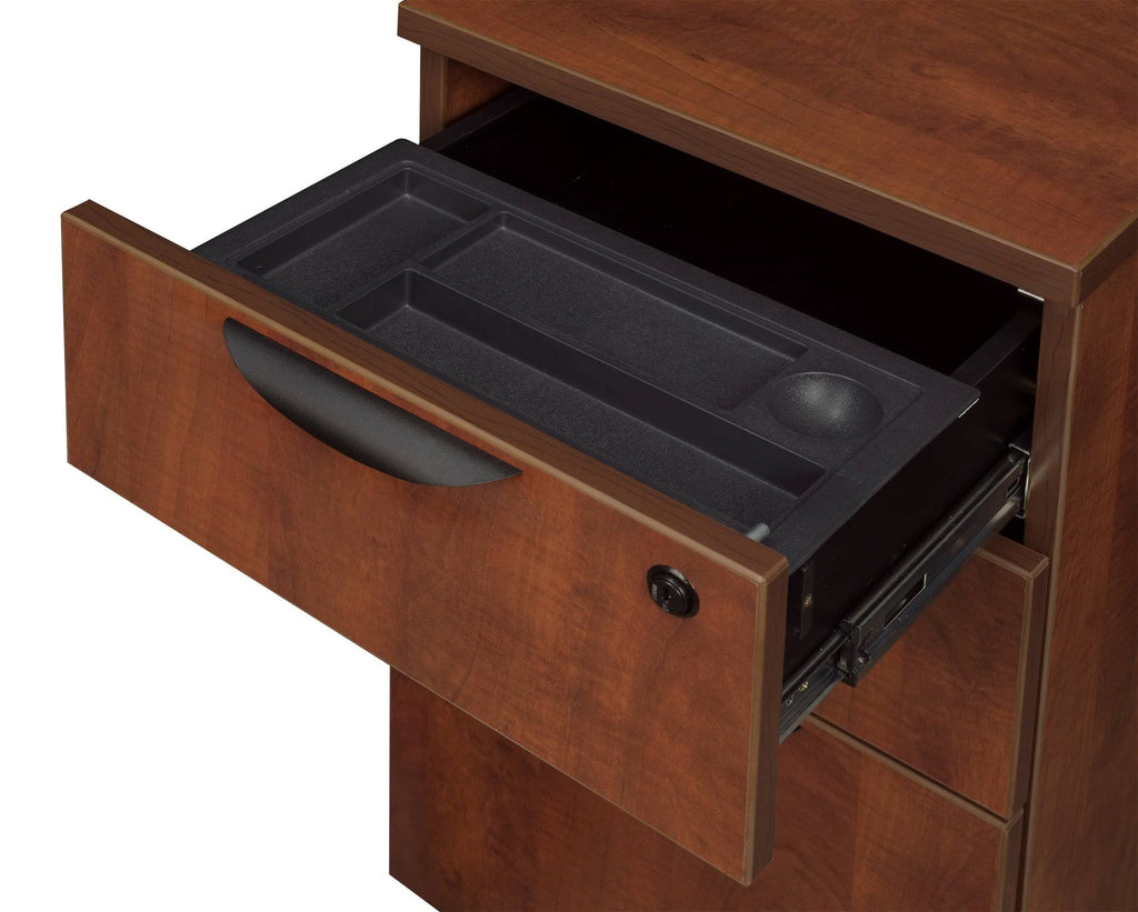 Cherry Single Pedestal Desk O50355