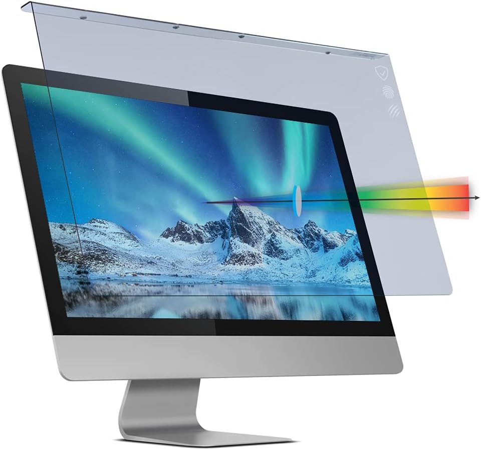 32 inch Anti-Blue Light Monitor Screen Protector Panel (28.5 x 17.1 inch) D586