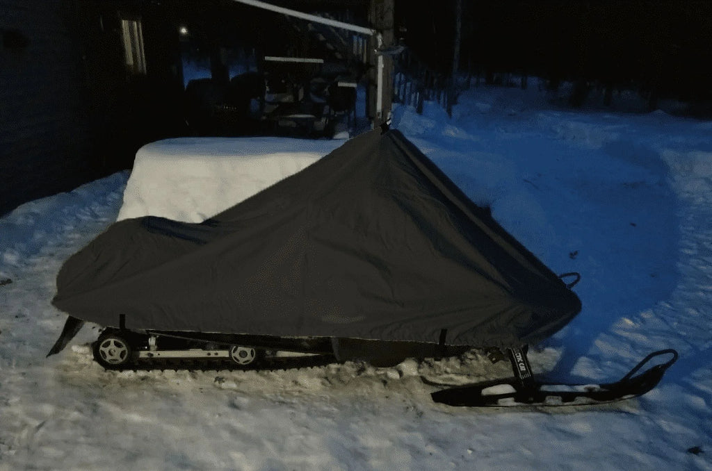 200 Denier All Black Snowmobile Cover G66255