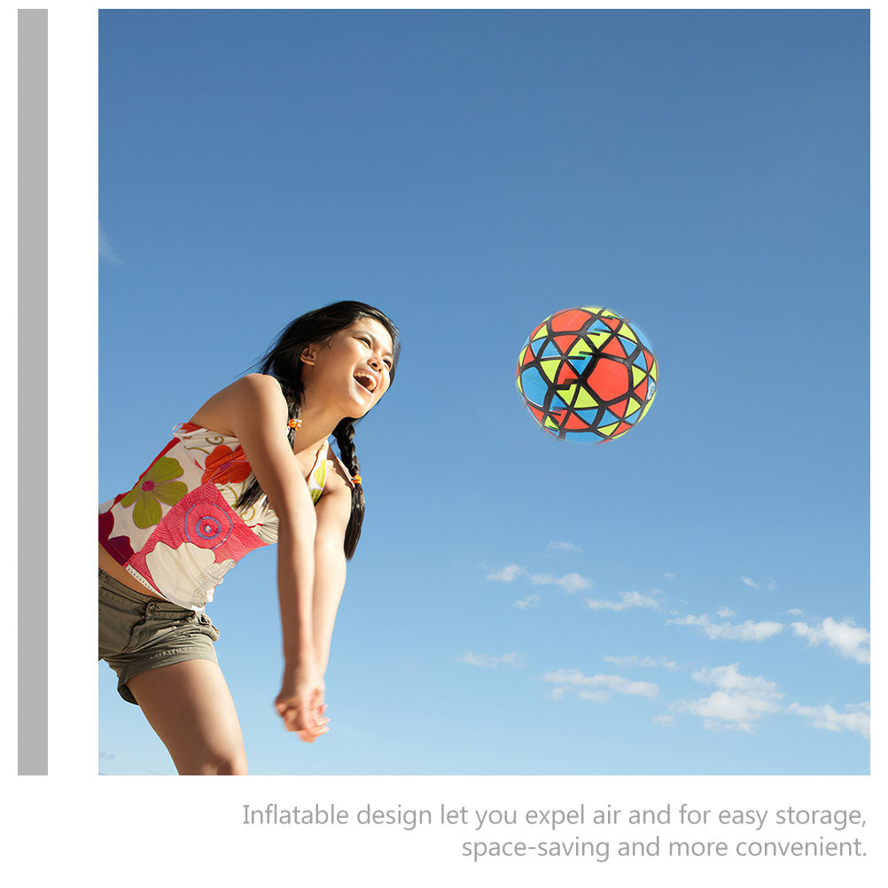 6 Pcs Inflatable Beach Ball Volleyball for Kids M4376